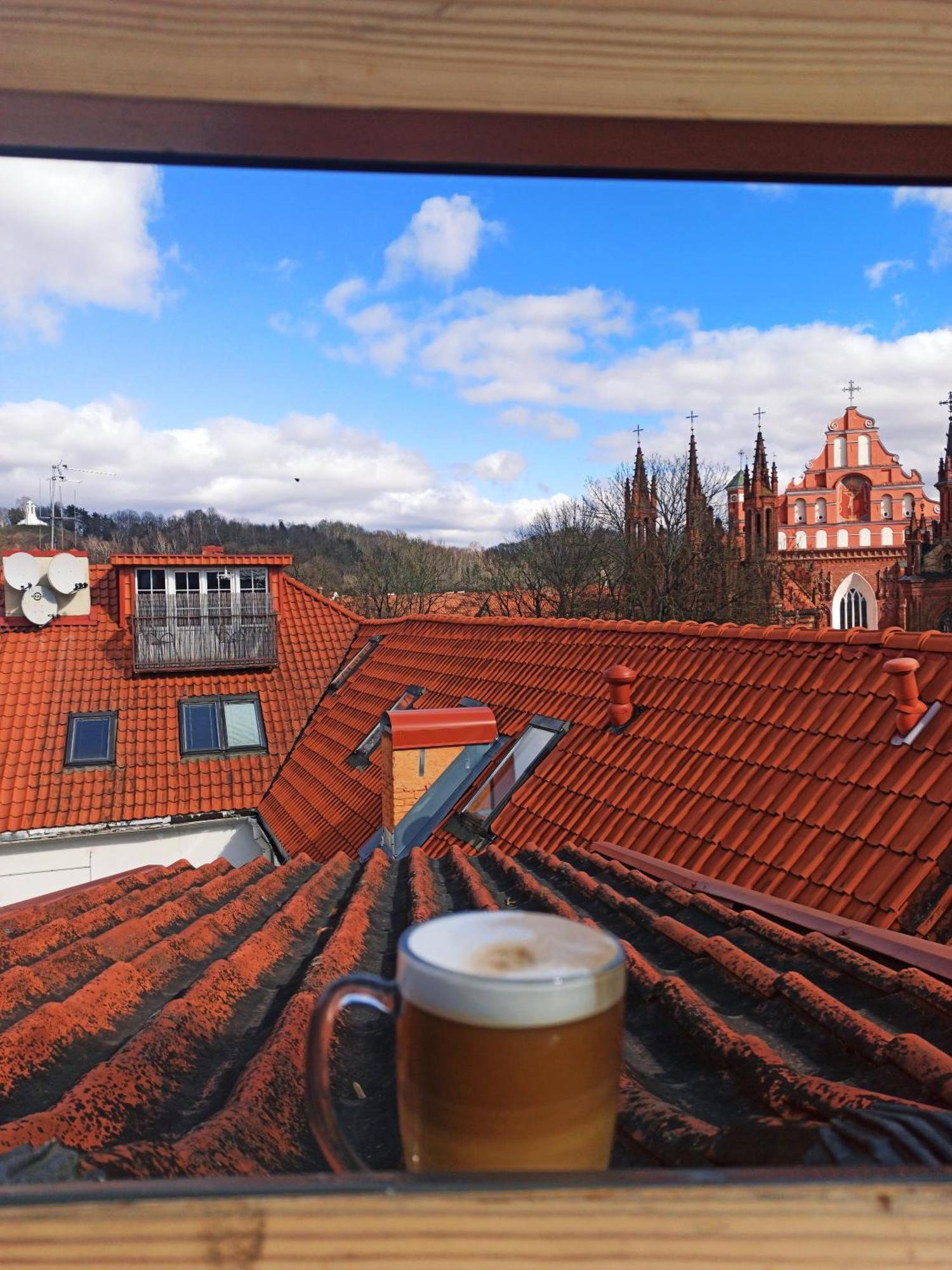 Private Sauna & 4 Bedrooms Old Town Rooftop Apartment VNO Dış mekan fotoğraf